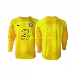 Fotbollströja Chelsea Målvakt Män Bortaställ 2022-2023 Lång ärm