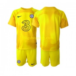 Fotbollströja Chelsea Målvakt Barn Bortaställ 2022-2023 Kort ärm