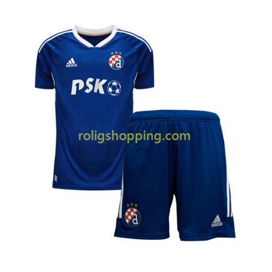 Fotbollströja Dinamo Zagreb Barn Hemmaställ 2022-2023 Kort ärm