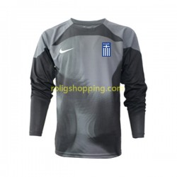 Fotbollströja Grekland Målvakt Män Bortaställ 2022-2023 Lång ärm