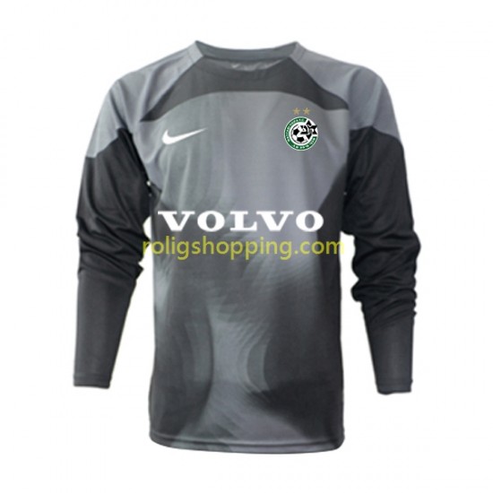 Fotbollströja Maccabi Haifa Målvakt Män Hemmaställ 2022-2023 Lång ärm