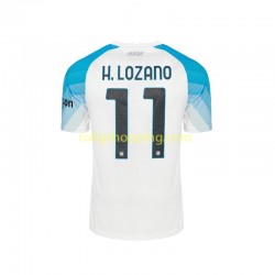 Fotbollströja SSC Napoli Face Game Lozano 11 Män Hemmaställ 2022-2023 Kort ärm