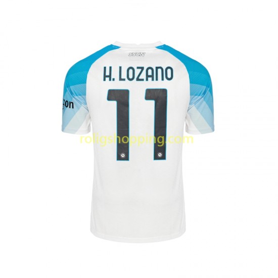 Fotbollströja SSC Napoli Face Game Lozano 11 Män Hemmaställ 2022-2023 Kort ärm