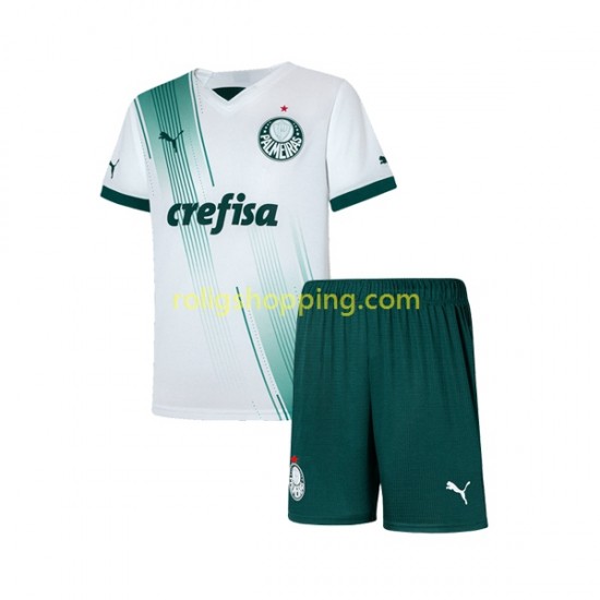 Fotbollströja Palmeiras Barn Bortaställ 2023-2024 Kort ärm