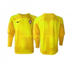 Fotbollströja Portugal Målvakt Män Hemmaställ World Cup 2022 Lång ärm