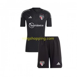 Fotbollströja São Paulo Målvakt Barn Hemmaställ 2023-2024 Kort ärm