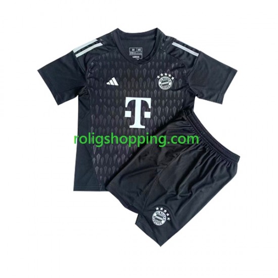 Fotbollströja FC Bayern München Målvakt Barn Hemmaställ 2023-2024 Kort ärm