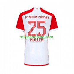 Fotbollströja FC Bayern München Thomas Muller 25 Män Hemmaställ 2023-2024 Kort ärm