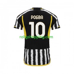Fotbollströja Juventus Paul Pogba 10 Män Hemmaställ 2023-2024 Kort ärm