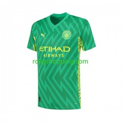 Fotbollströja Manchester City Målvakt Män Hemmaställ 2023-2024 Kort ärm