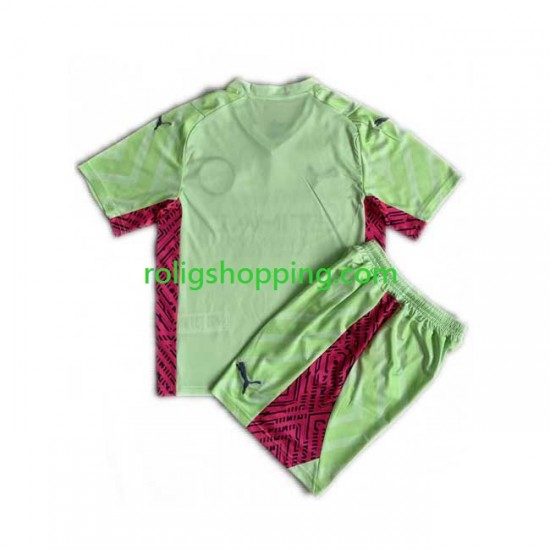 Fotbollströja Manchester City Målvakt Barn Tredjeställ 2023-2024 Kort ärm