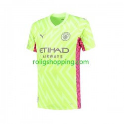 Fotbollströja Manchester City Målvakt Män Tredjeställ 2023-2024 Kort ärm