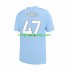 Fotbollströja Manchester City Phil Foden 47 Män Hemmaställ 2023-2024 Kort ärm
