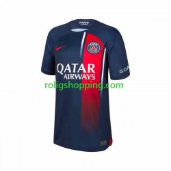 Fotbollströja Paris Saint-Germain Män Hemmaställ 2023-2024 Kort ärm