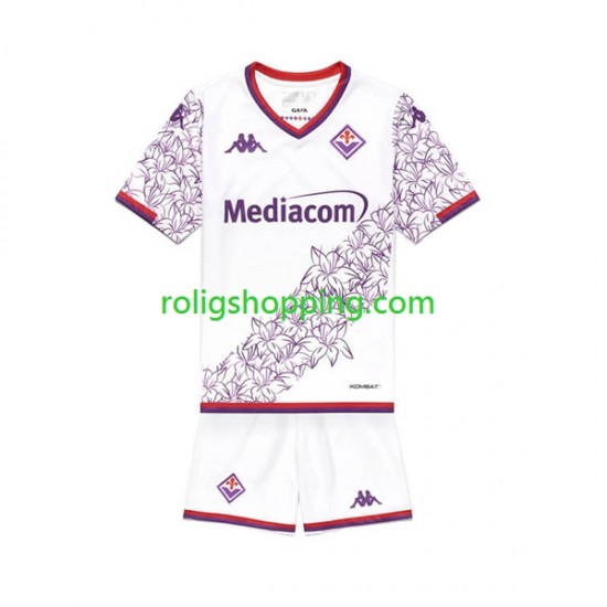 Fotbollströja Fiorentina Barn Bortaställ 2023-2024 Kort ärm