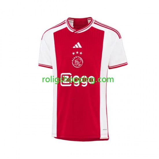 Fotbollströja AFC Ajax Män Hemmaställ 2023-2024 Kort ärm