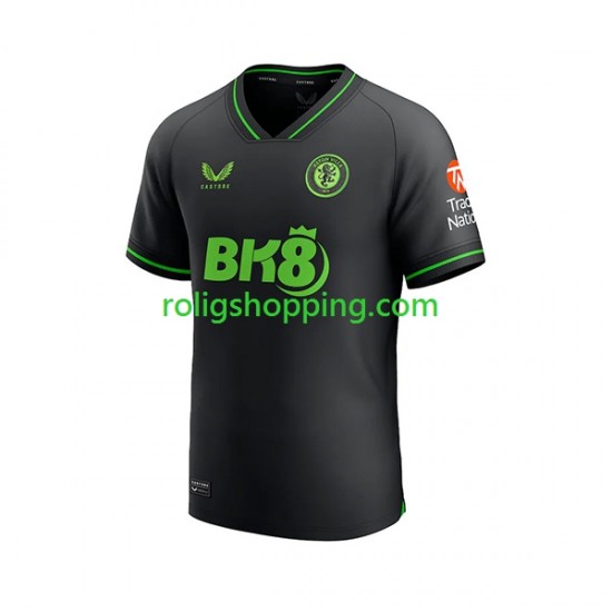 Fotbollströja Aston Villa Emiliano Martinez 1 Målvakt Män Hemmaställ 2023-2024 Kort ärm