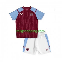 Fotbollströja Aston Villa Barn Hemmaställ 2023-2024 Kort ärm
