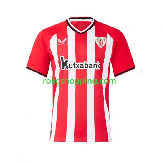 Fotbollströja Athletic Bilbao Män Hemmaställ 2023-2024 Kort ärm