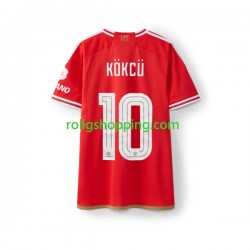 Fotbollströja Benfica Orkun Kokcu 10 Män Hemmaställ 2023-2024 Kort ärm