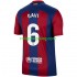 Fotbollströja FC Barcelona Gavi 6 Män Hemmaställ 2023-2024 Kort ärm