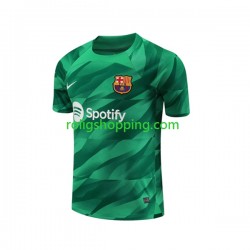 Fotbollströja FC Barcelona Målvakt Män Hemmaställ 2023-2024 Kort ärm