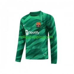 Fotbollströja FC Barcelona Ter Stegen 1 Målvakt Män Hemmaställ 2023-2024 Lång ärm