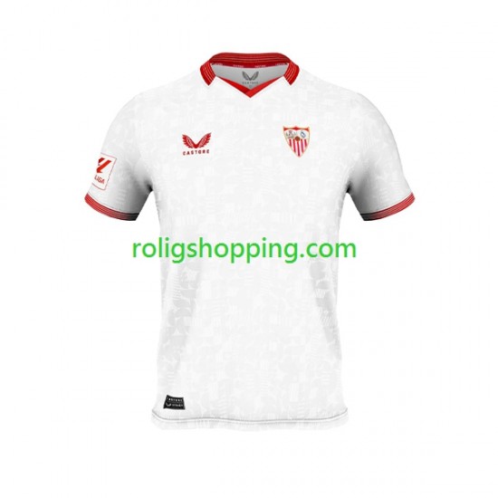 Fotbollströja Sevilla FC Män Hemmaställ 2023-2024 Kort ärm