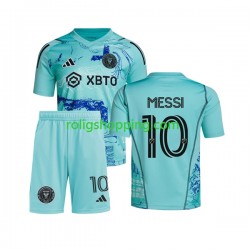 Fotbollströja Inter Miami Lionel Messi 10 Special Barn Hemmaställ 2023-2024 Kort ärm