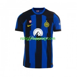 Fotbollströja Inter Milan Män Hemmaställ 2023-2024 Kort ärm