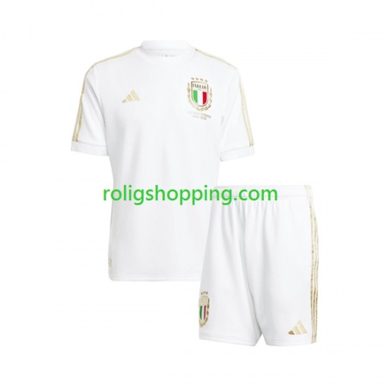 Fotbollströja Italien Anniversary Barn Hemmaställ 2023 Kort ärm