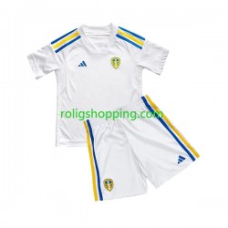 Fotbollströja Leeds United Barn Hemmaställ 2023-2024 Kort ärm