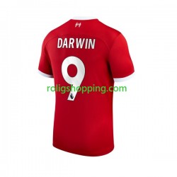 Fotbollströja Liverpool Darwin Nunez 9 Män Hemmaställ 2023-2024 Kort ärm