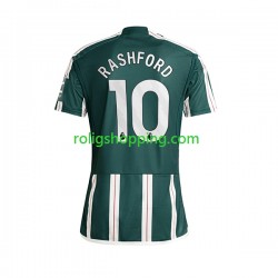 Fotbollströja Manchester United Marcus Rashford 10 Män Bortaställ 2023-2024 Kort ärm