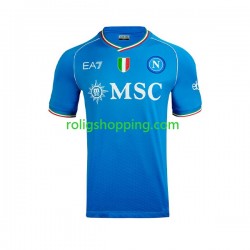 Fotbollströja SSC Napoli OSIMHEN 9 Män Hemmaställ 2023-2024 Kort ärm