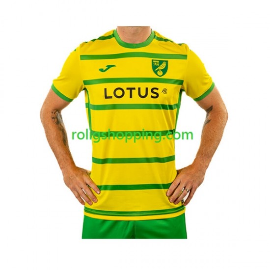 Fotbollströja Norwich City Män Hemmaställ 2023-2024 Kort ärm