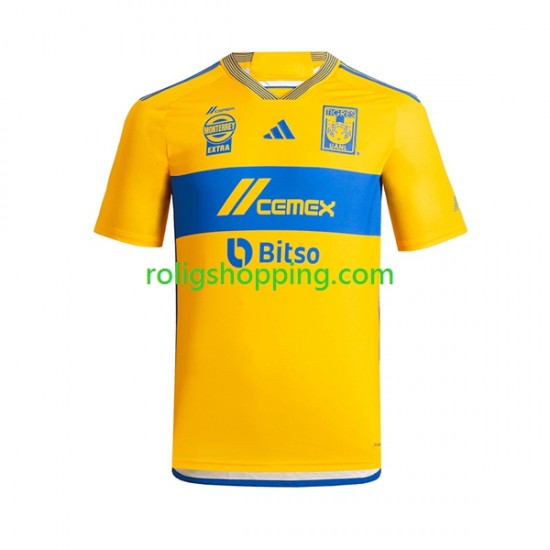 Fotbollströja Tigres UANL Män Hemmaställ 2023-2024 Kort ärm