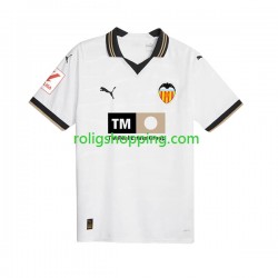 Fotbollströja Valencia CF Män Hemmaställ 2023-2024 Kort ärm
