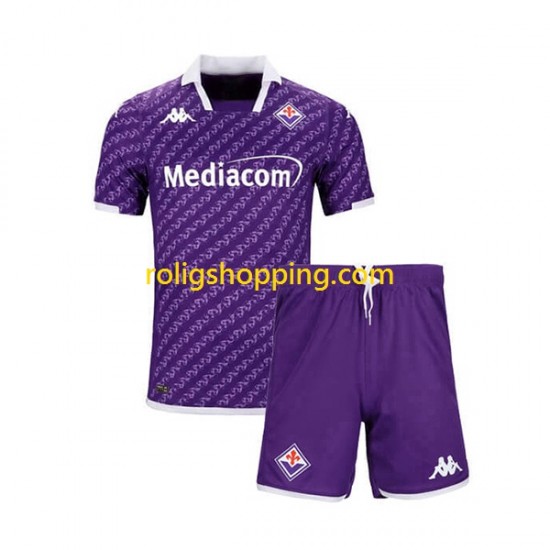 Fotbollströja Fiorentina Barn Hemmaställ 2023-2024 Kort ärm