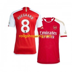 Fotbollströja Arsenal Martin Odegaard 8 Män Hemmaställ 2023-2024 Kort ärm