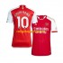 Fotbollströja Arsenal Smith Rowe 10 Män Hemmaställ 2023-2024 Kort ärm