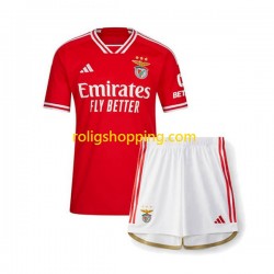 Fotbollströja Benfica Barn Hemmaställ 2023-2024 Kort ärm