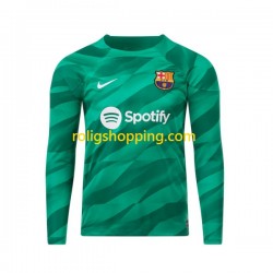 Fotbollströja FC Barcelona Målvakt Män Hemmaställ 2023-2024 Lång ärm