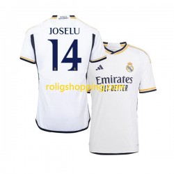 Fotbollströja Real Madrid JOSELU 14 Män Hemmaställ 2023-2024 Kort ärm