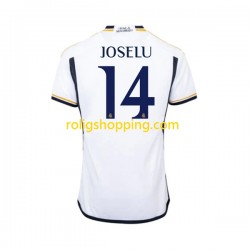 Fotbollströja Real Madrid JOSELU 14 Män Hemmaställ 2023-2024 Kort ärm