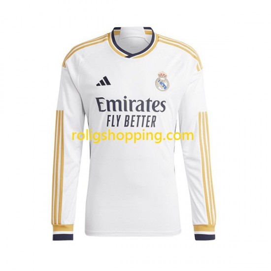 Fotbollströja Real Madrid JOSELU 14 Barn Hemmaställ 2023-2024 Lång ärm