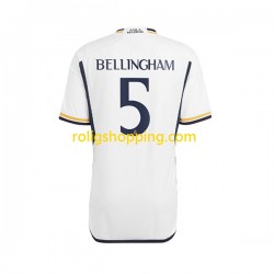 Fotbollströja Real Madrid Jude Bellingham 5 Män Hemmaställ 2023-2024 Kort ärm