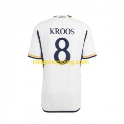 Fotbollströja Real Madrid Kroos 8 Män Hemmaställ 2023-2024 Kort ärm