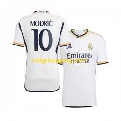 Fotbollströja Real Madrid Modrić 10 Män Hemmaställ 2023-2024 Kort ärm