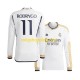 Fotbollströja Real Madrid Rodrygo Goes 11 Män Hemmaställ 2023-2024 Lång ärm
